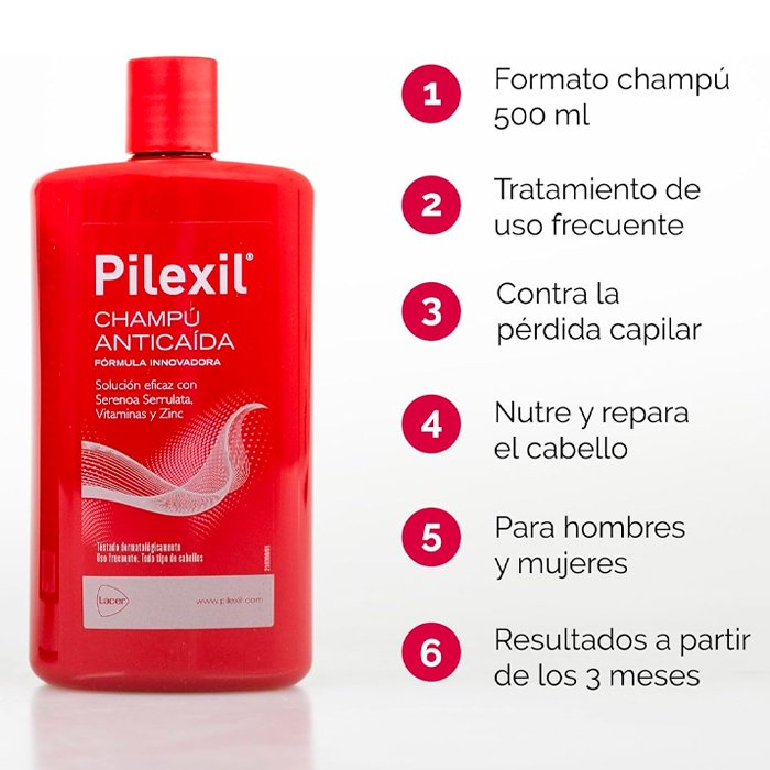 Champú pilexil anticaída 2